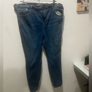 BOGO free- Torrid Luxe Super Skinny Blue Jeans